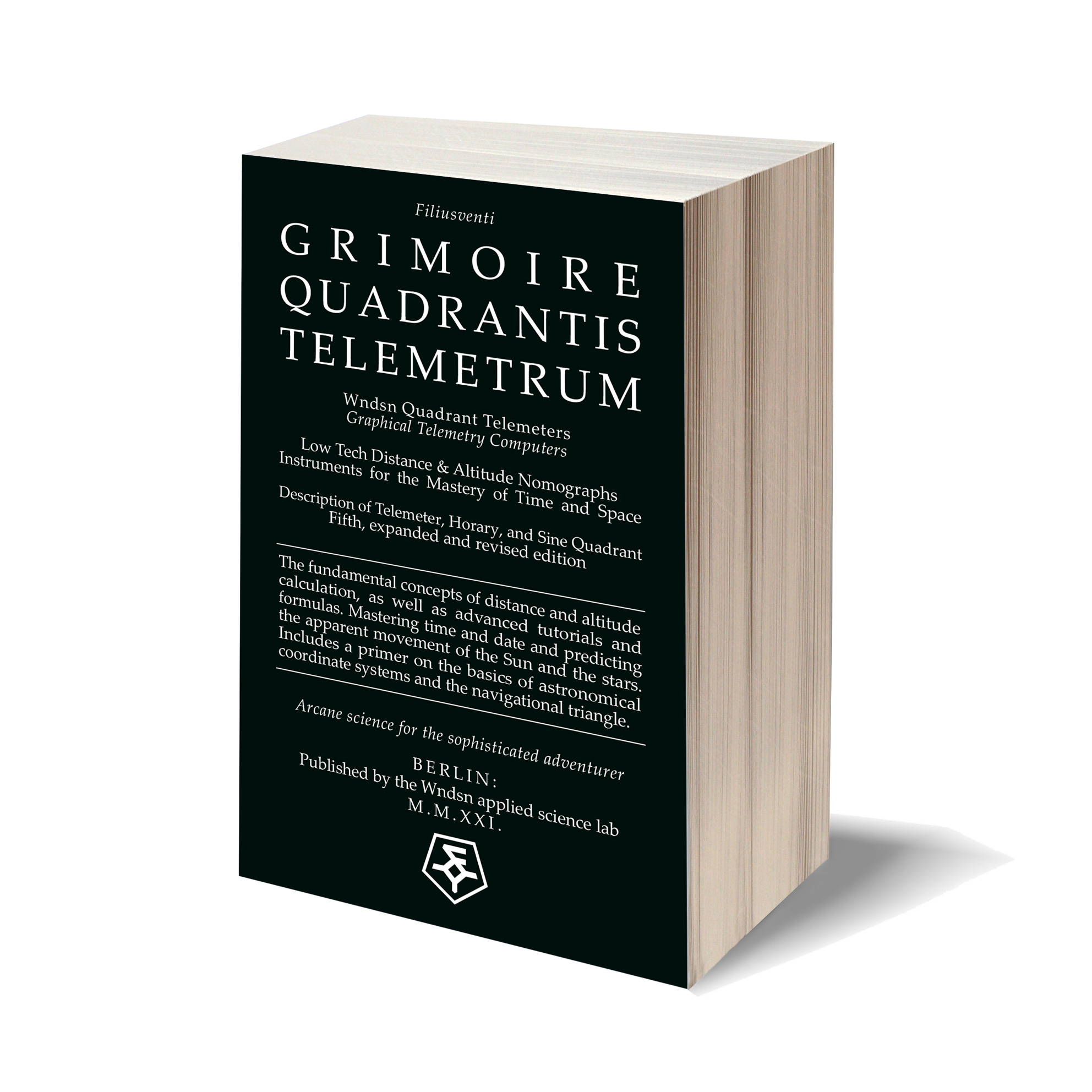 Quadrant Telemeter Manual Cover