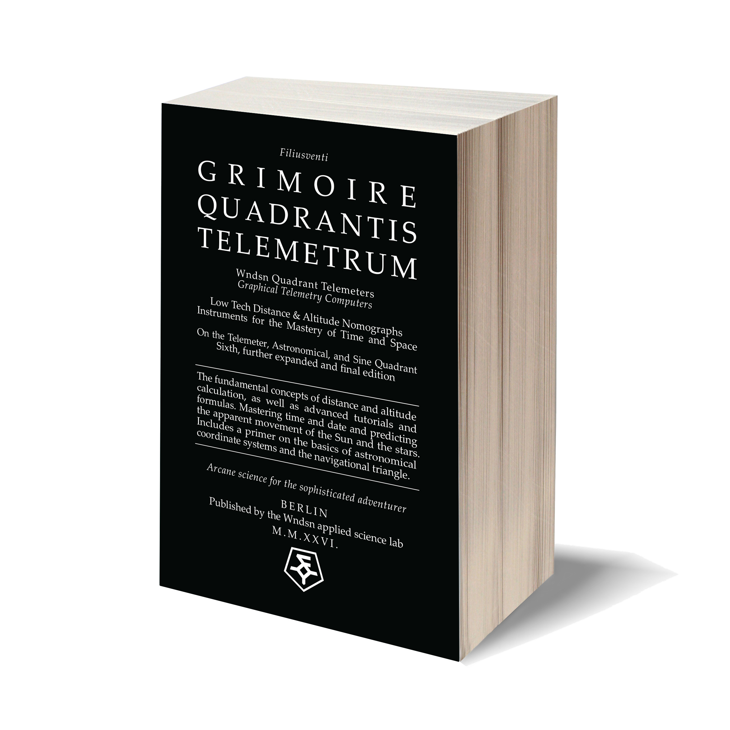 Quadrant Telemeter Manual Cover