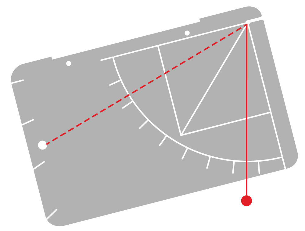 Wrapping the string around from the Telemeter side.